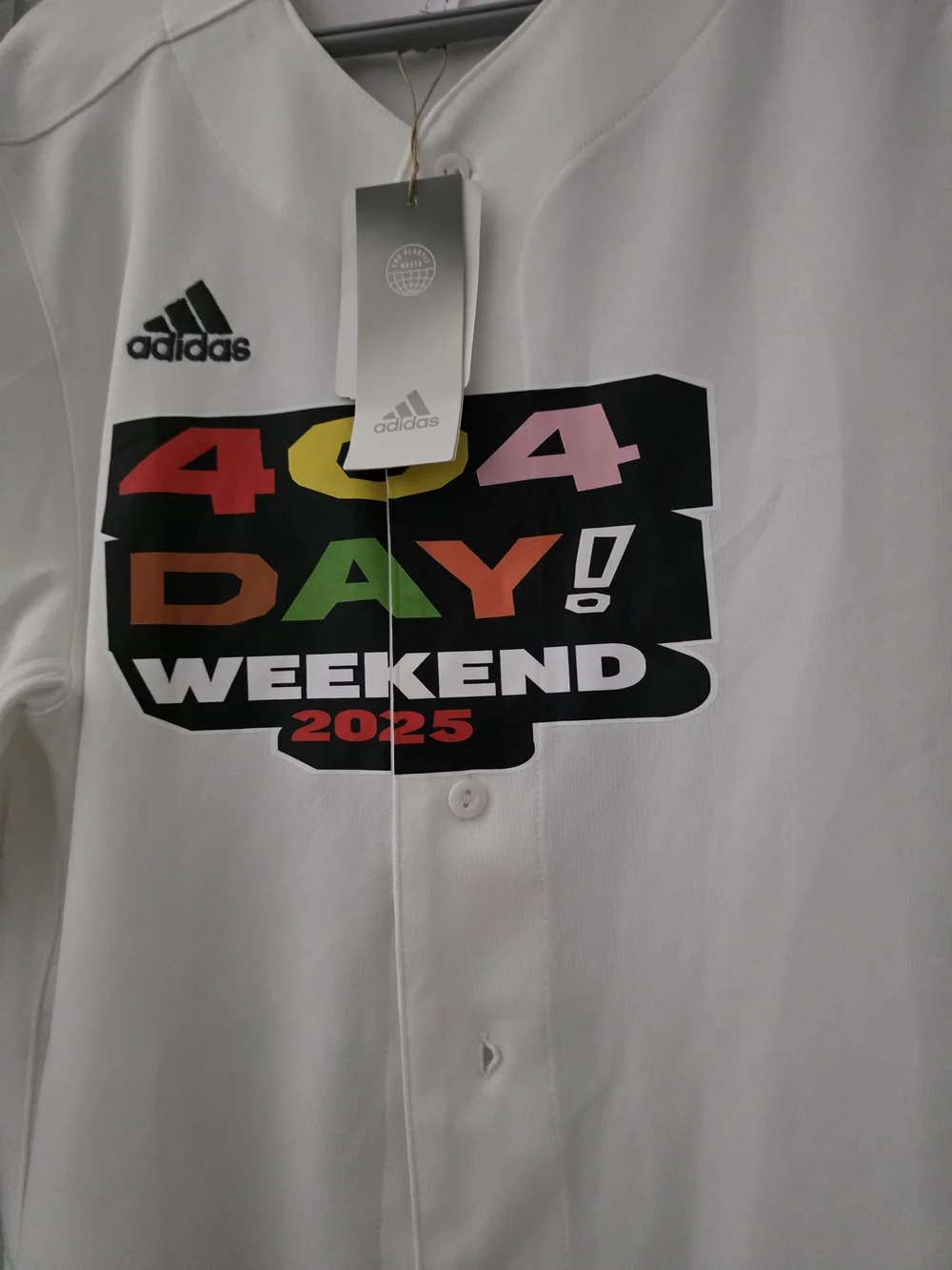 adidas men button